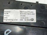 mittlere Luftdüse Luftausströmer Gebläse Armaturenbrett Original VW Polo 6C
