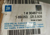 NEU Satz Bremsscheiben Vorderachse Ø286mm Original Opel Omega B 2.0L