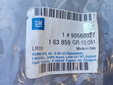 NEU Zierleiste Frontscheibe oben Original Opel Astra G Zafira A 90560027