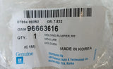 NEU Zierleiste Stoßstange hinten Chrom Original GM Chevrolet Spark Matiz