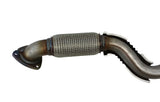NEU Auspuffrohr Hosenrohr vorne Schaltgetriebe A16XER Original Opel Astra J 1.6