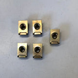NEU NOS 5x Clip Steckmutter M8 Stütze Ladeluftkühler Original Opel Omega B 2.5