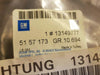 NEU Gummidichtung Hintertür hinten anthrazit links rechts Original Opel Vectra C