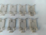 10 Klammern Clips Steinschlagschutz Schweller Original Opel Senator B Omega A