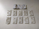 NEU 10x Klammern Clips Schutzzierleiste Original Opel Kadett E Ascona C