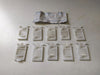 NEU 10x Klammern Clips Schutzzierleiste Original Opel Kadett E Ascona C