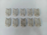 10 Klammern Clips Steinschlagschutz Schweller Original Opel Senator B Omega A