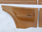 Set Türverkleidungen Türpappen beige braun vorne hinten Orig Opel Kadett C City