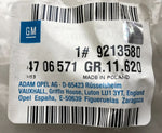 NEU NOS Abdeckung Scharnier Rückenlehne Sitz oben außen links Orig Opel Agila A
