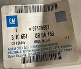 NEU NOS Ausgleichscheibe Querlenker an Rahmen 1.6mm Original Opel Frontera B