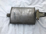 NEU NOS Mittelschalldämpfer Auspufftopf Original Opel Manta B 2.0