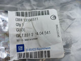 NEU Halter Führung Schiene Stoßfänger hinten mitte Original Opel Adam 13356511