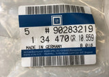 NEU NOS Tülle Rosette Türknopf innen blau Orig Opel Corsa A Kadett E