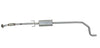 NEU Auspuff Mittelschalldämpfer Hosenrohr Original Bosal Opel Corsa D 1.0