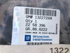 NEU Sitzbezug Bezug Sitz Rückenlehne vorne rechts schwarz Original Opel Astra H
