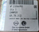 NEU Aufpralldämpfer Heckschürze Stoßfänger hinten Original Opel Astra J Caravan