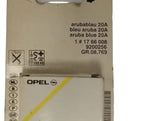 NEU NOS Lackstift Set arubablau 20A Original Opel