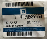 NEU NOS Platte Verstärkung Dachreling vorne links Original Opel Astra F Caravan