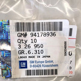 NEU 10 Stück Ausgleichsscheibe 1.0mm Freilaufnabe Opel Frontera A Campo Monterey