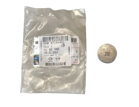 NEU NOS Ventileinstellplättchen 2.9mm Original Opel Monterey 30TD