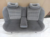 Ausstattung Sitze Vordersitze Rückbank platingrau Velour Original Opel Senator B