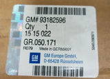 NEU Bremsenkomplettsatz Bremse Hinterachse Original Opel Astra G Zafira A