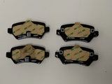 NEU Satz Bremsbeläge Bremsklötze hinten R+L Original Opel Astra G Zafira A