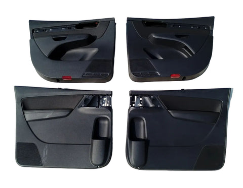 Türverkleidungen Set schwarz Stoff VL VR HL HR Orig VW Sharan 7N Seat Alhambra