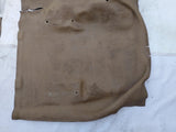 Gummimatten (Teppiche) Innenraum vorne hinten beige Opel Rekord C Commodore A