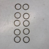 NEU 10 Stück Ausgleichsscheibe 1.0mm Freilaufnabe Opel Frontera A Campo Monterey