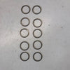 NEU 10 Stück Ausgleichsscheibe 1.0mm Freilaufnabe Opel Frontera A Campo Monterey