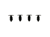 NEU 4 Clips Verkleidung Seitenwand hinten braun Opel Kadett E Corsa A Omega A