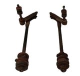 Set 2 x Zugstreben + Halter vorne Vorderachse Original Opel Rekord C Commodore A