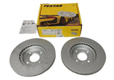 NEU Satz Bremsscheiben Vorderachse Ø 257mm Textar Citroën Fiat Peugeot Lancia