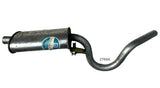 NEU NOS Mittelschalldämpfer Auspufftopf Original Opel Manta B CC 1.2 1.3 1.6