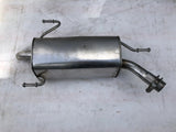 NEU Auspufftopf Endschalldämpfer hinten m. Rohr Original Opel Corsa C 1.2 Z12XEP