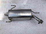 NEU Auspufftopf Endschalldämpfer hinten m. Rohr Original Opel Corsa C 1.2 Z12XEP
