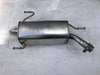 NEU Auspufftopf Endschalldämpfer hinten m. Rohr Original Opel Corsa C 1.2 Z12XEP