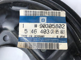 NEU NOS Bremsankerblech Ankerplatte hinten links Original Opel Kadett D E