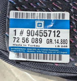 NEU Sitzbezug Polsterbezug vorne links schwarz XXBM Original Opel Astra F