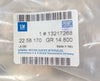 NEU Sitzbezug Rückenlehne Vordersitz grau XXVM Original Opel Astra H Zafira B