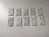 NEU 10x Klammern Clips Schutzzierleiste Original Opel Kadett E Ascona C