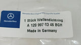 NEU Wellendichtring Kurbelwellensimmering Original Mercedes A1209970346