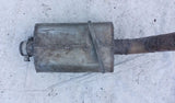 Auspuffanlage Abgasanlage 60mm Mittel Endschalldämpfer Opel Rekord C Commodore A