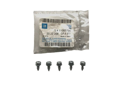 NEU 5x Schrauben 4.8x13 Schalter Spiegel Schelle Schlauch Opel Omega B Astra F