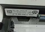 Blende Verkleidung Klimabedienung Mittelkonsole Original VW Touran 5T