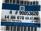 NEU NOS 2 Halter hinten für Stoßstange vorne links rechts Original Opel Kadett D