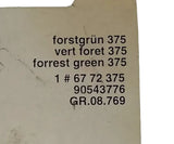 NEU NOS Lackstift Forstgrün 375 Original Opel