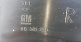 Seitenverkleidung Laderaum hinten rechts grau Original Opel Astra F Caravan