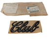 NEU Emblem Schriftzug Club Kotflügel links rechts Original Opel Astra F